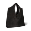 Black Suede Tote – Image 2