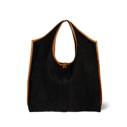 Black & Caramel Everyday Tote