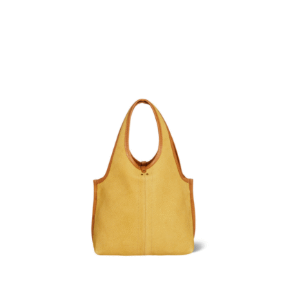 Mustard & Tan Leather Tote